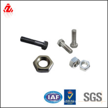 carbon steel m8 hexagon bolt and nut